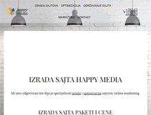 Tablet Screenshot of happymedia.rs